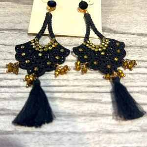 Drop Tassel Earrings
